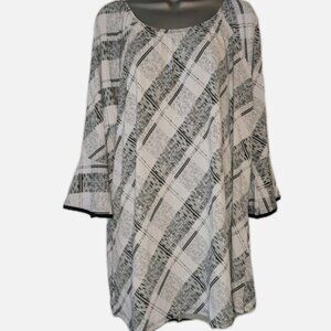 Adele & May Black And White Blouse